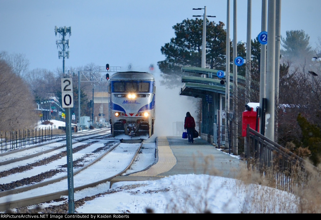 Morning Metra